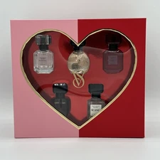 Victoria’s Secret Fragance Discovery Set Mini Eau De Parfum.25oz Each NEW SEALED