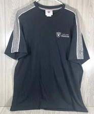 NFL Las Vegas Raiders Shirt Men's L Black Gray Team Apparel