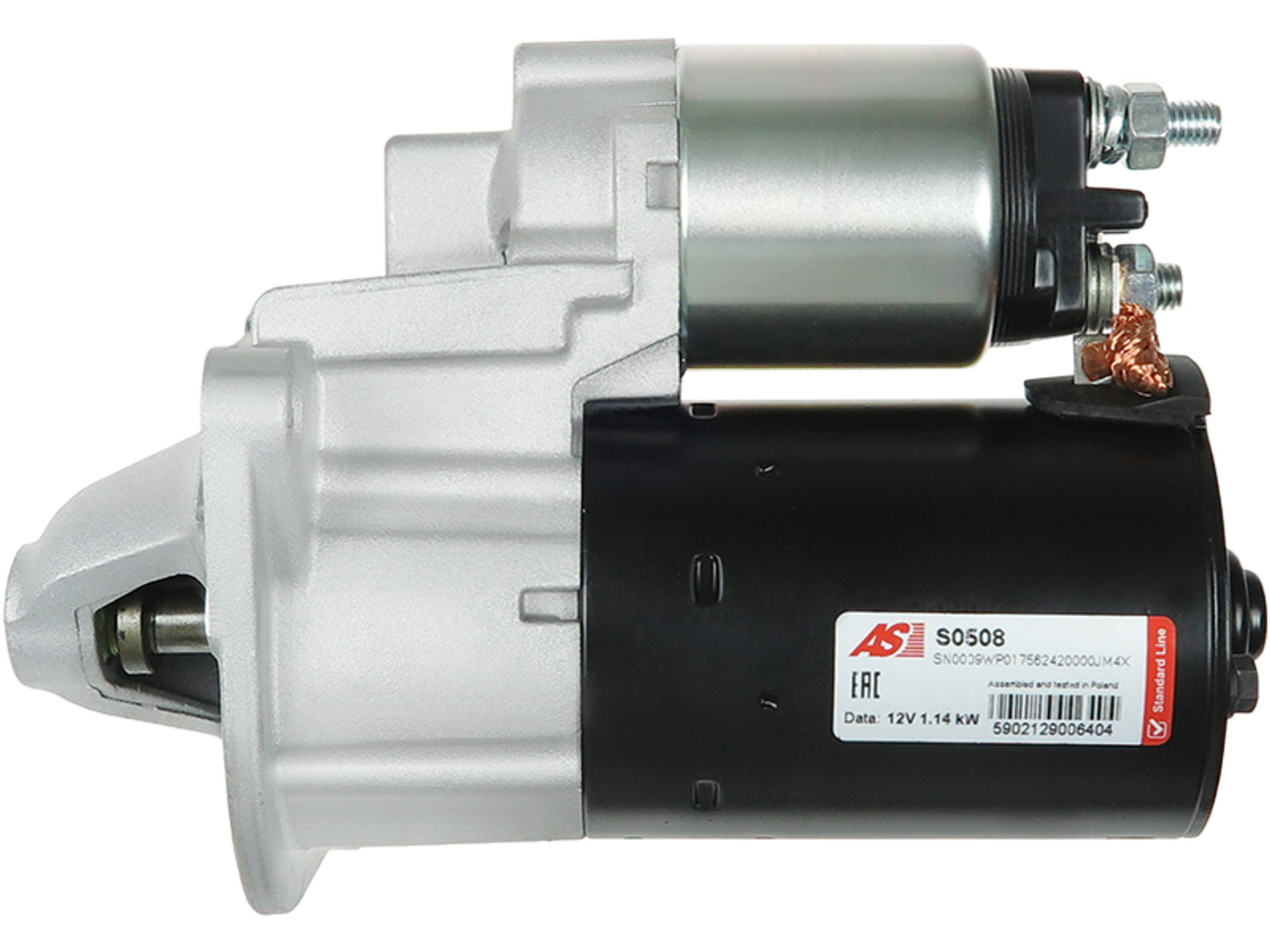 Brand New Starter Motor 12V 1.4kW 10T for ALFA ROMEO SPIDER BRERA OE 0001107478