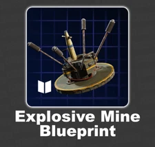 ARC RAIDERS - EXPLOSIVE MINE BLUEPRINT - ALL PLATFORMS - PC / Xbox / Playstation
