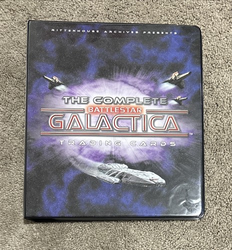 Battlestar Galactica Complete Trading Card Album W/ 72 Base Set / 20 1980 Set