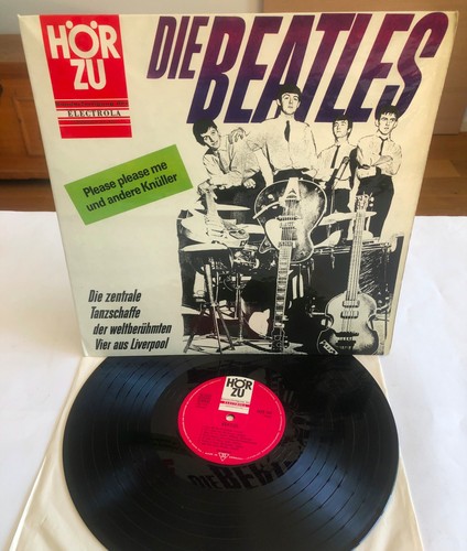 BEATLES ZENTRALE TANZSCHAFFE VINYL LP 1st MONO PRESS HÖRZU 1964 GER-HZE 117