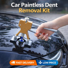 19pcs Car Paintless Dent Removal Kit Dent Puller Lifter Repair Hail Tabs