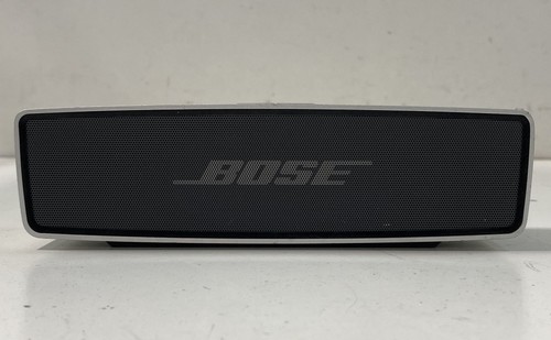 Bose SoundLink Mini Bluetooth Speaker Silver Parts and Repair Sold As Is
