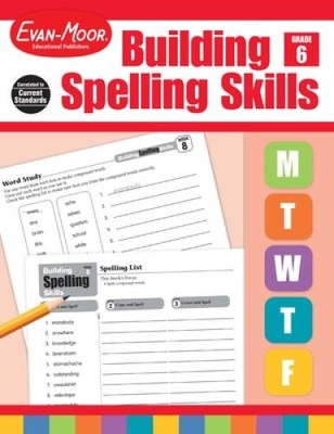 Building Spelling Skills, Grade 6 - Paperback By Evan Moor - GOOD