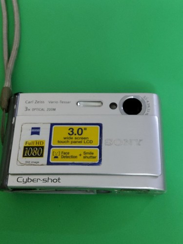 SONY Cyber Shot DSC-T70 silver Compact Digital Camera