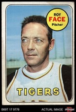 1969 Topps #207 Elroy Face Tigers 1.5 - FAIR