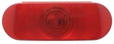 Red 6" Oval Stop/Tail/Turn Lights (1 per pack)