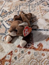 TY Beanie Baby Pounce the Cat with Tag 1997 Collectable