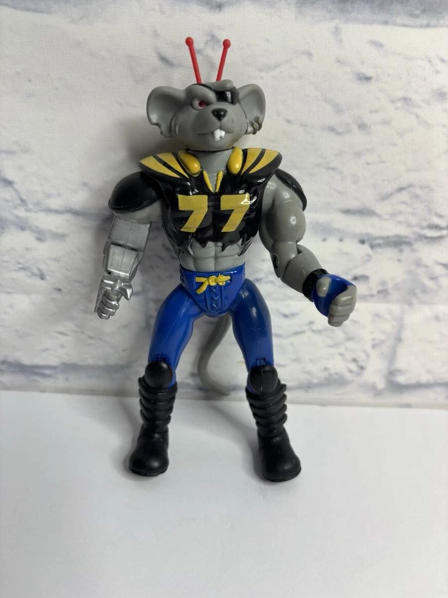 Figurine Biker Mice From Mars - Throttle Wave 1 - Galoob Ideal Vintage