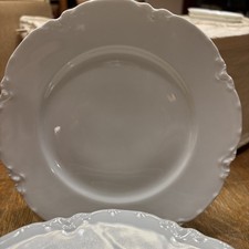 Vtg Haviland France Ranson White Scallop Edge...