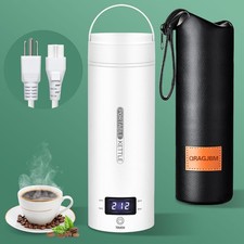 Travel Electric Kettle Portable Small Mini Tea Coffee Kettle Water Boiler Water