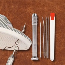 Leder-N&auml;hnadelset Set Leder-N&auml;hahle, 4-teilige Nadel Motorrad Freizeit Hobby