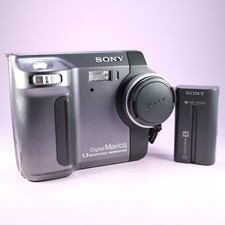 Sony Digital Camera Mavica MVC-FD85 1.3MP Silver Tested