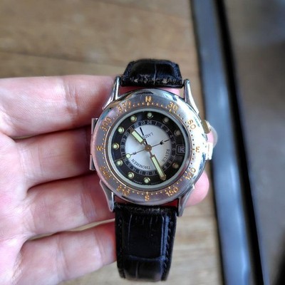 Revue Thommen Landmark Rally 5811001 Quarzuhr Edelstahl Datum