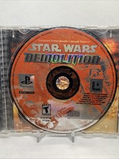 Star Wars: Demolition PS1 Sony PlayStation 1, 2000 Case Lid Missing- Tested