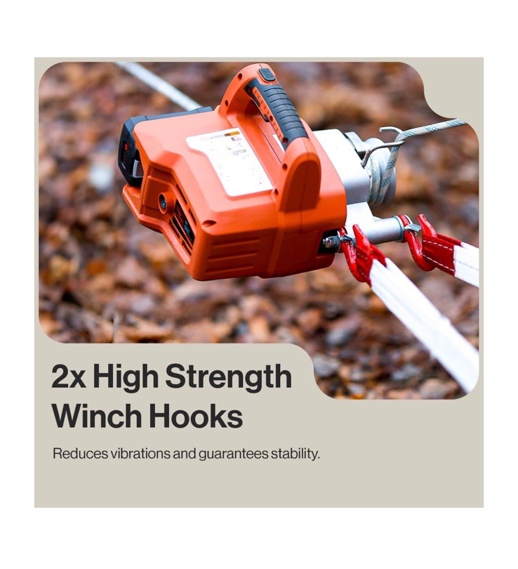 SuperHandy Electric Portable Capstan Winch