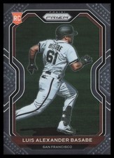 2021 Panini Prizm #103 Luis Alexander Basabe San Francisco Giants Baseball Card