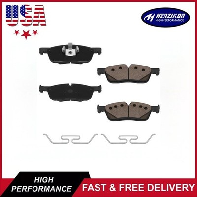 1Pair Front Ceramic Brake Pads w/Hardware for Discovery Sport Range Rover Evoque