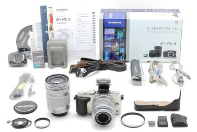 *NEUWERTIG IM KARTON* Olympus Pen Lite E-PL5 16MP Digitalkamera mit 14-42mm...
