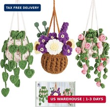 Crochetta Beginner Crochet Kit with Step-by-Step Video Tutorials, Learn to Croch