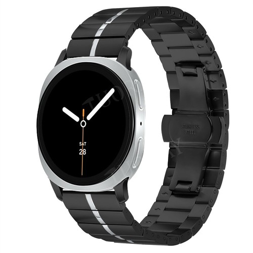 Business Metallband für Samsung Galaxy Watch 8 40mm 44mm / Classic 46mm 2025 Strap - Bild 44 von 106