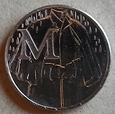 2019 M - Mackintosh 10p Coin. Very Low Mintage A to Z Alphabet.