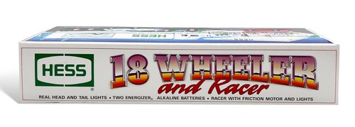 1992 Hess Holiday Truck, 18 Wheeler and Porsche Racer w/ Friction Motor + Lights - Picture 7 of 11