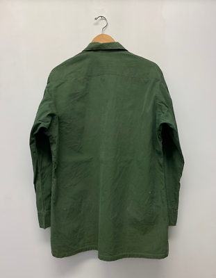 Jungle Fatigue Shirt, Size Medium / Long, US Army, Dated