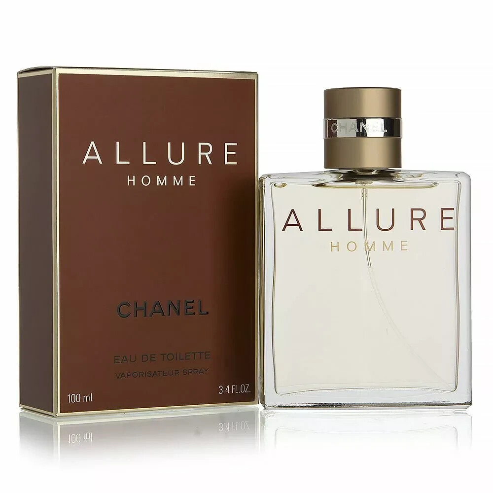 CHANEL ALLURE HOMME Men 3.4 oz / 100 ml Eau de Toilette Spray NEW