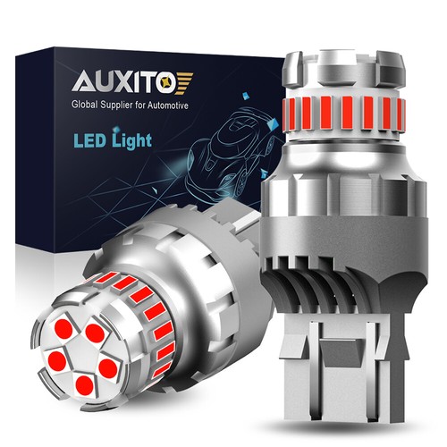 7440 7443 RED Flash Strobe Blinking Brake Tail Stop Light 23-LED Bulb For Honda - Picture 21 of 24