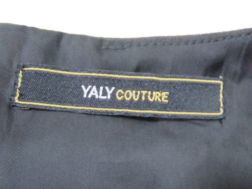 Yaly Couture Pencil Dress Size XS Charcoal Grey Office Wear Very Good Condition - Picture 3 of 11