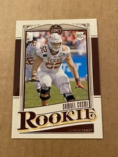 2021 Panini Legacy Samuel Cosmi #189 Texas Longhorns  Washington Football Team