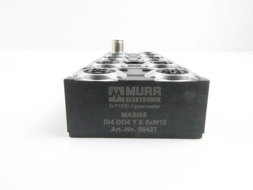 MURR ELEKTRONIK MASI68 DI4 DO4 Y E 8xM12 (56427) I/O EXTENSION MODULE - Picture 2 of 10