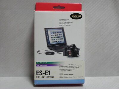 Canon ES-E1 EOS LINK Software With Cable For Eos 1V tested Canon ES-E1 EOS LINK Software With Cable For Eos 1V tested