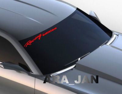 Windshield Racing Edition Decal Sticker sport car emblem auto logo motorsport 