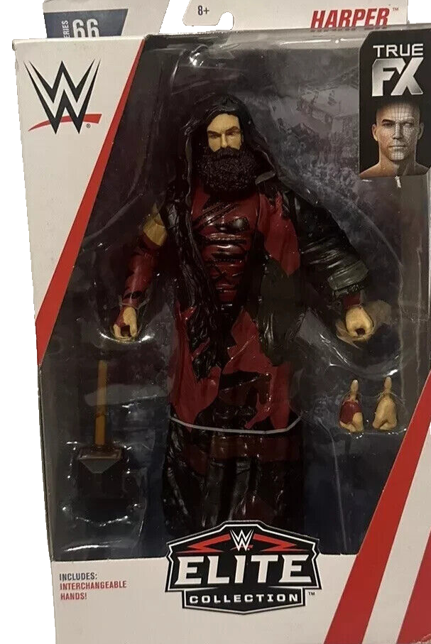 Luke Harper WWE Mattel Elite Series 66 Wrestling Action Figure FREE SHIPPING!