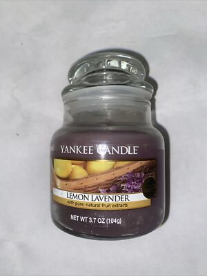 Yankee Candle Lemon Lavender Small Jar | Entspannender Duft | Raumduft