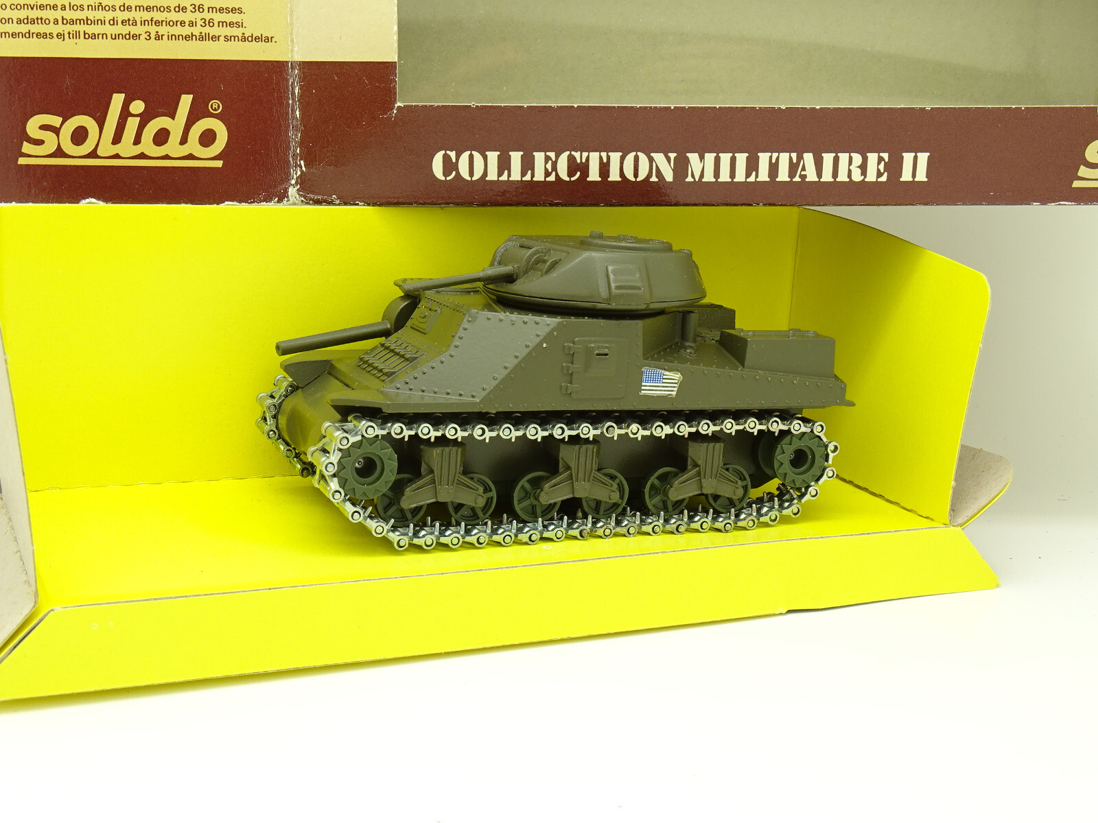 Figurine Solido 1/50 - Char Militaire General Grant (sans Boîte)