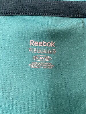 Reebok Women's XS Play Dry Light Green T-Shirt | eBay