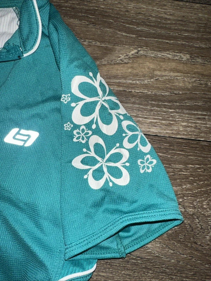 Bellwether Cycling Jersey Women’s Small Teal Half Zip #Jj - Image 3 of 4