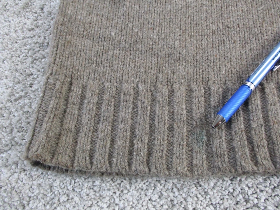 Suéter DE COLECCIÓN Gap Cuello Alto Para Hombres Extra Grande Marrón Lana Cachemira Pullover Foto 2 de 4