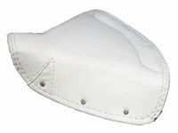 Lycett Typ Weiß Kunstleder Front Sitzbezug FüR Ariel Triumph AJS BSA