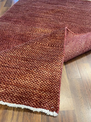 3x5 Modern Gabbeh Kariert Orientalisch Geometrisch Vorleger Handgeknüpft Carpet - Bild 8 von 8