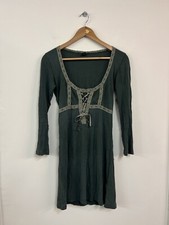 Urban Outfitters Green Milkmaid Style Dress Size Small