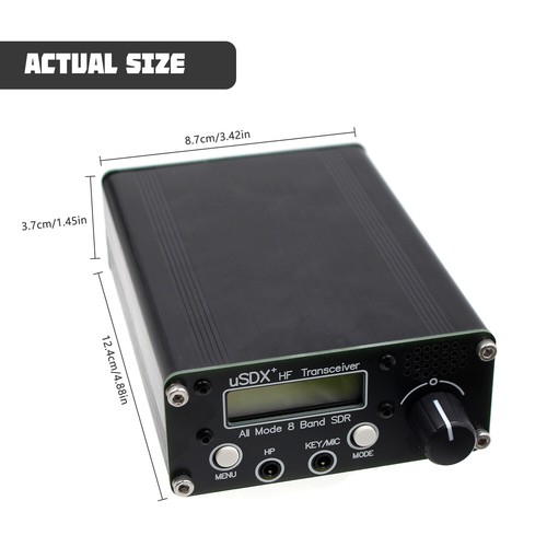 NEW USDX USDR SDR Transceiver All Mode 8 Band HF Ham Radio QRP CW Transceiver - Picture 2 of 7
