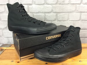 converse de bota negro