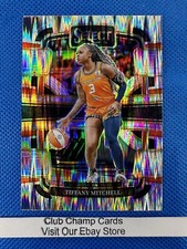 2024 #44 Tiffany Mitchell Panini Select WNBA Concourse Flash Prizm Sun