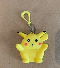 Nintendo Pokemon Pikachu Keychain Coin Holder Key Case Vintage 