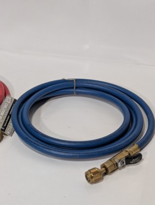 #ad JB Industries CLBV 120B 10#x27; Blue Mini Valve Hose Kevlar Reinforced 800PSI $69.99